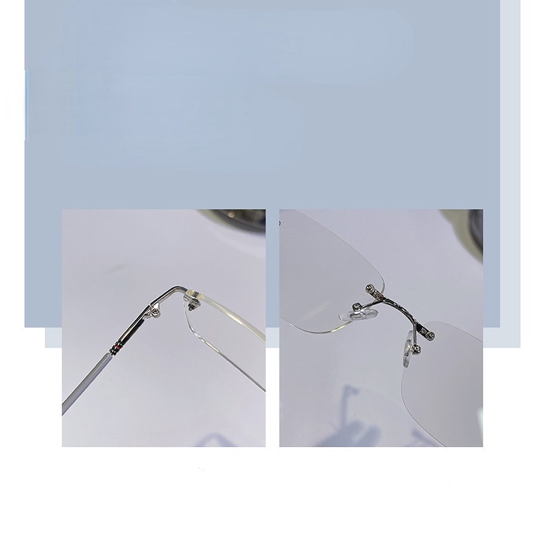 Kính Mát Gọng Kim Loại Cao Cấp Chống Ánh Sáng Xanh Hàng Mới Dành Cho Nam Và Nữ