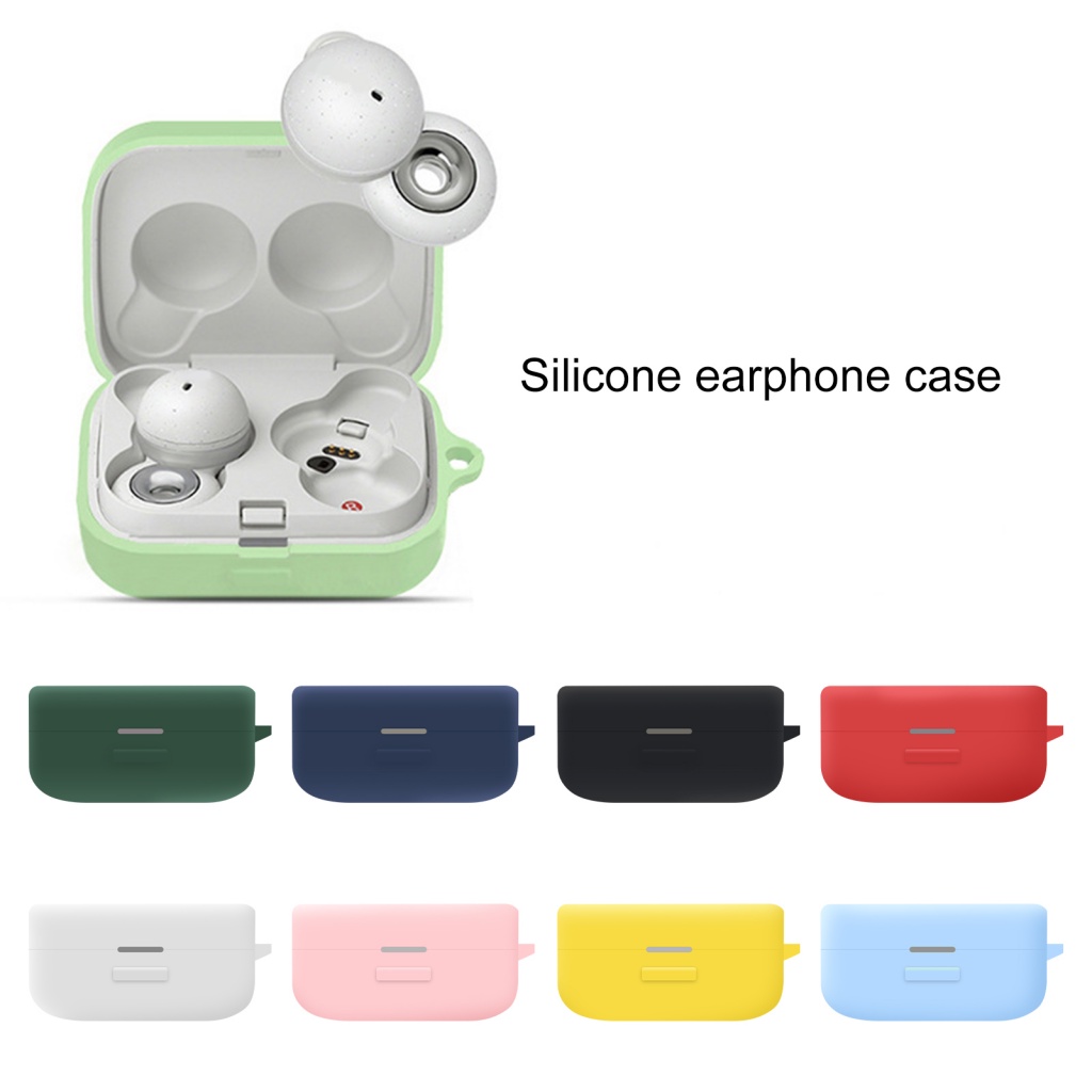 1 Bộ Vỏ Bọc Tai Nghe Sony LinkBuds WF-L900 Bằng Silicon Bền Chống Trầy Xước Họa Tiết Hoa Hướng Dương