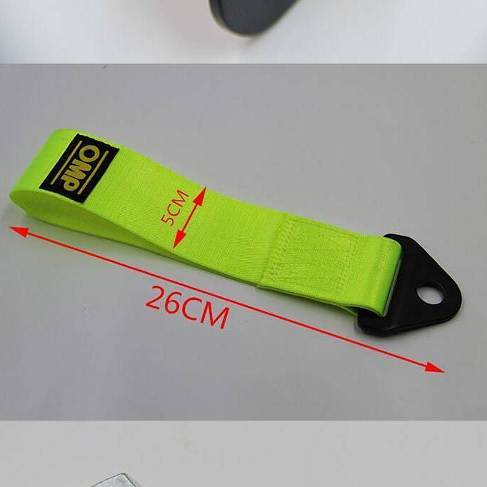 OMP Trailer Belt Car Universal Modification Trailer Rope OMP Trailer Traction Belt Trailer Belt Surrounding Front Bumper Decoration ICKK