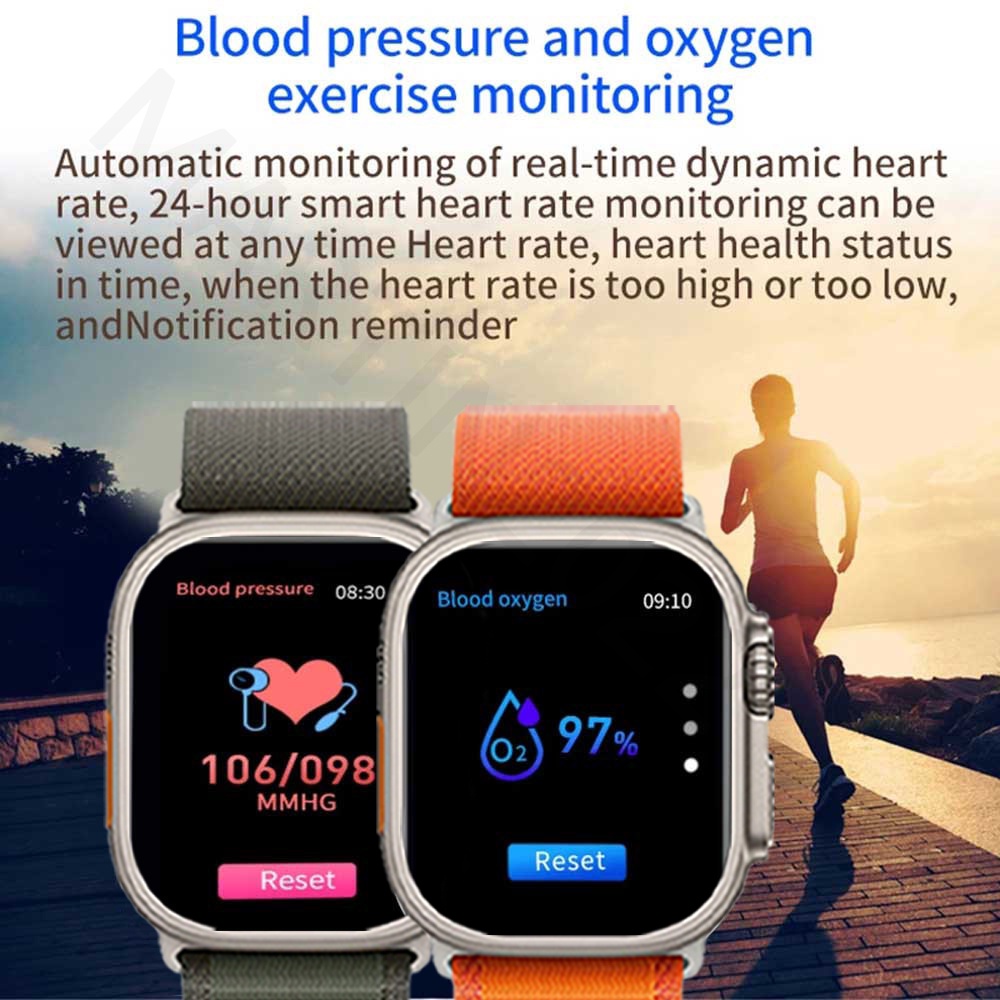 Đồng Hồ Thông Minh Agenda 8 Ultra 2023 49mm Kết Nối bluetooth 1.95 Inches