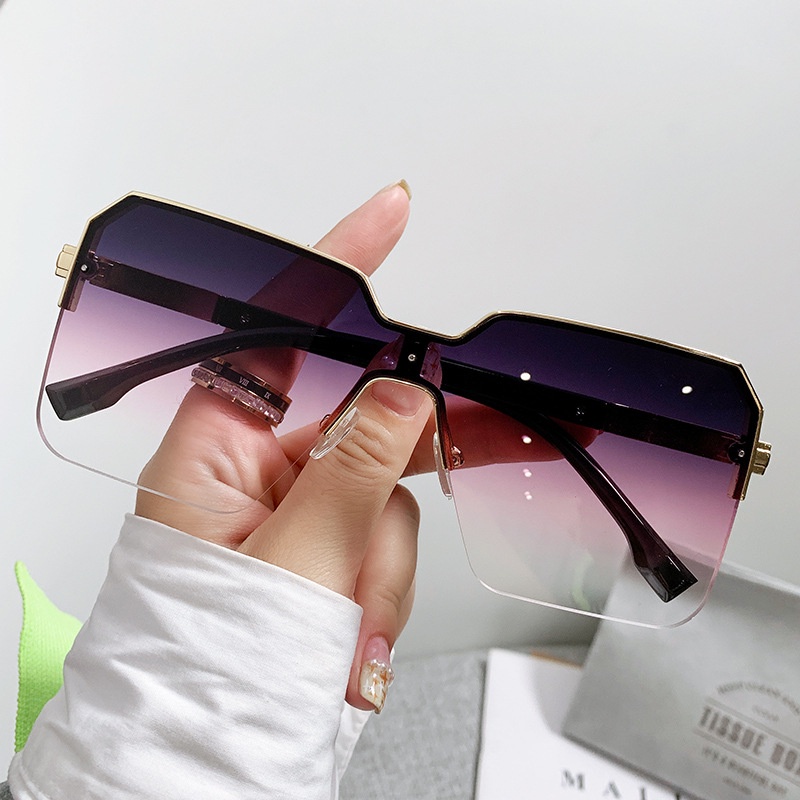 Kính Mát Gọng Kim Loại Thời Trang Cho Nam / Nữ