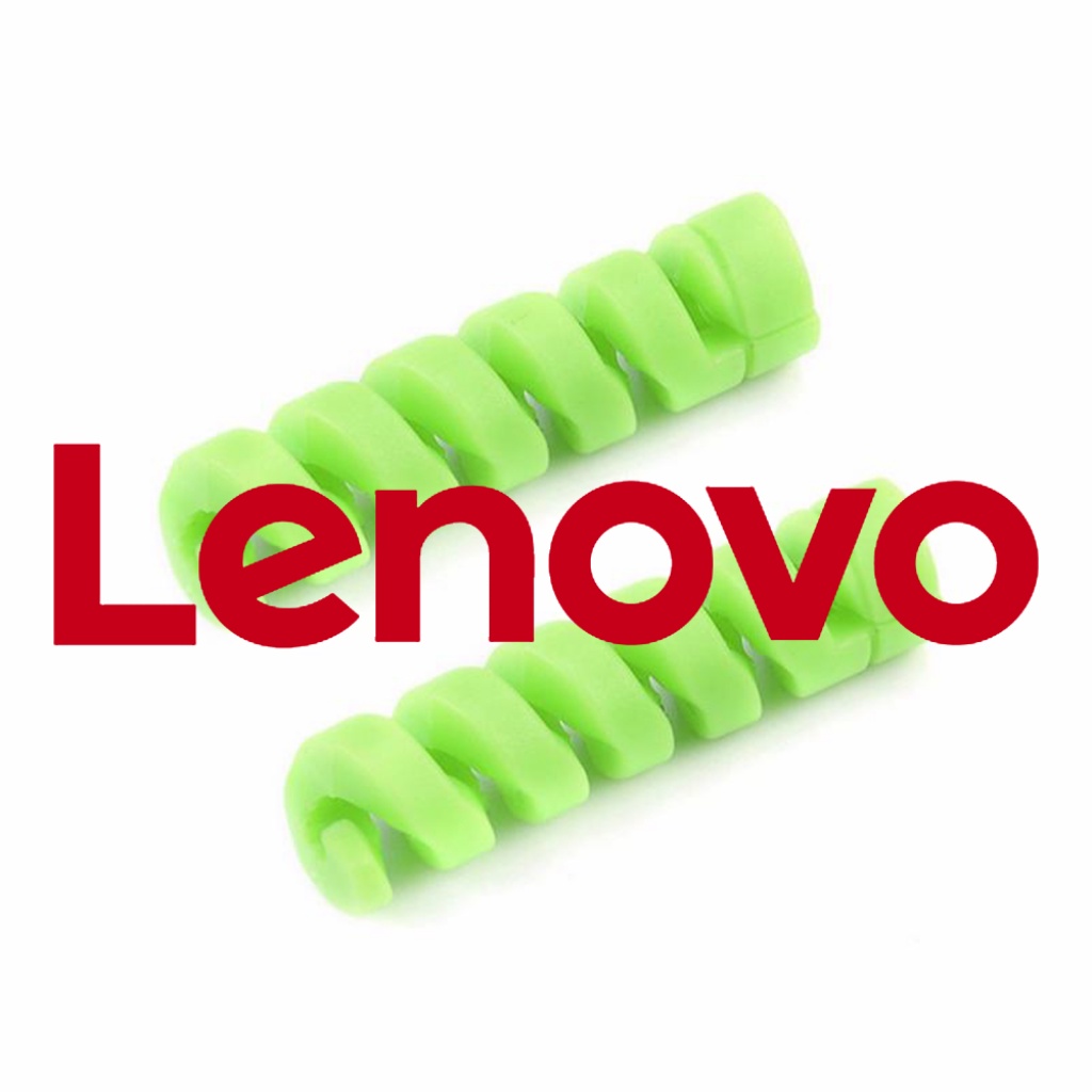 Cặp dây quấn bảo vệ dây cáp sạc LENOVO sunflower bằng nhựa bền bỉ cho điện thoại / máy tính / laptop
