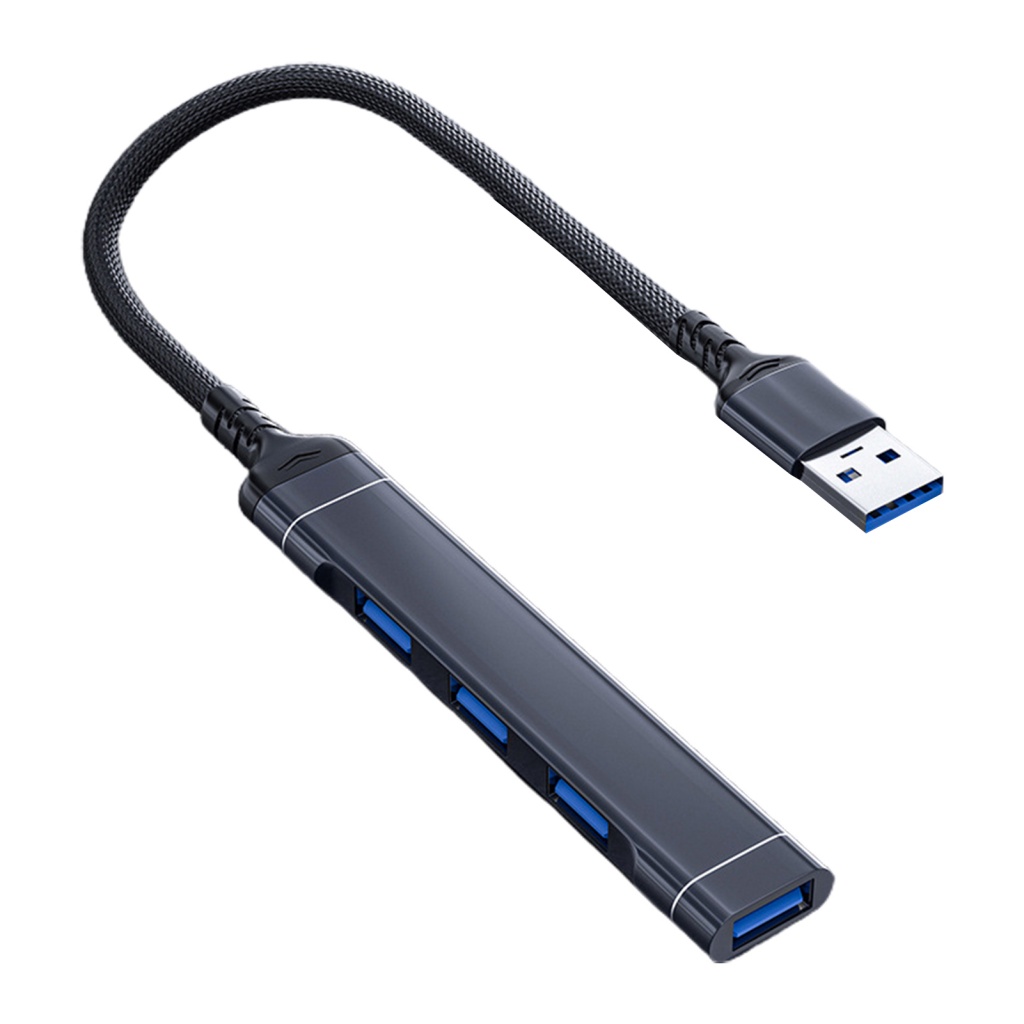 Bộ Chia 4 Cổng Usb 3.0 Tốc Độ Cao In Họa Tiết Hoa Hướng Dương Nhỏ Gọn Tiện Dụng Cho Máy Tính / Laptop