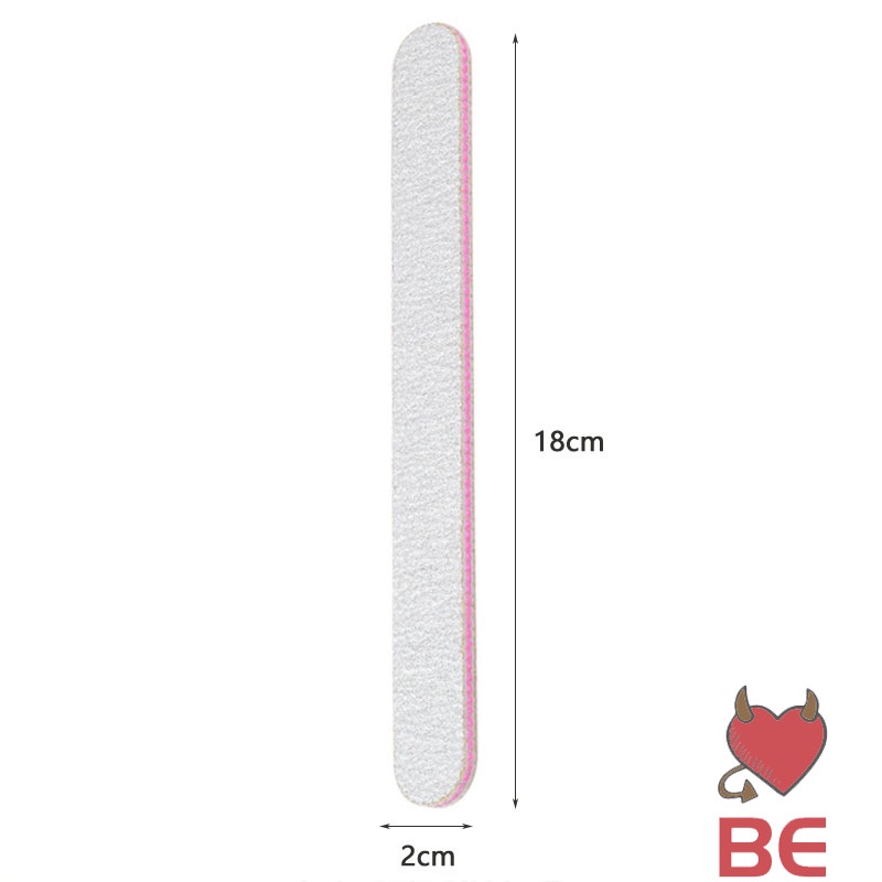 Dũa móng tay YADORNOS hai mặt 100/ 180 grit thiết kế nhỏ gọn tiện lợi dành cho làm đẹp