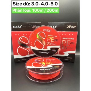 Dây dù PE siêu bền dùng cho câu cá, máy thu dây