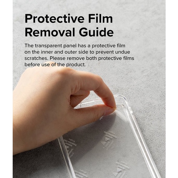 Ốp Lưng Case Dành Cho Samsung Galaxy S23 Ultra Trong Suốt Ringke Fusion  - Hàng Chính Hãng