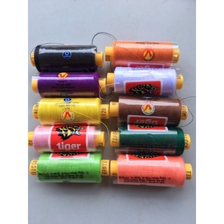 Lố chỉ 10 cuộn tiger giao màu ngẫu nhiên ah chỉ dài 400M