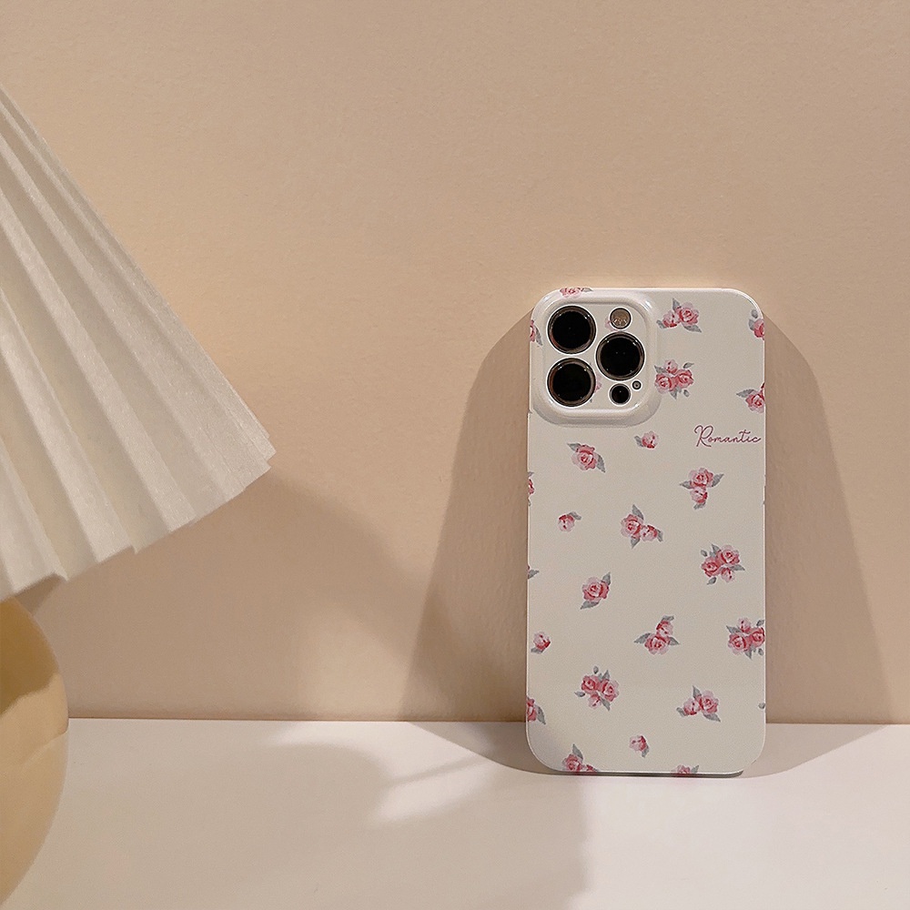 Ốp Điện Thoại Cứng Họa Tiết Hoa Nhỏ Xinh AT0045 Cho Iphone SE2020 7 / 8 Plus 14 X XR XM 11 12 13 PRO MAX