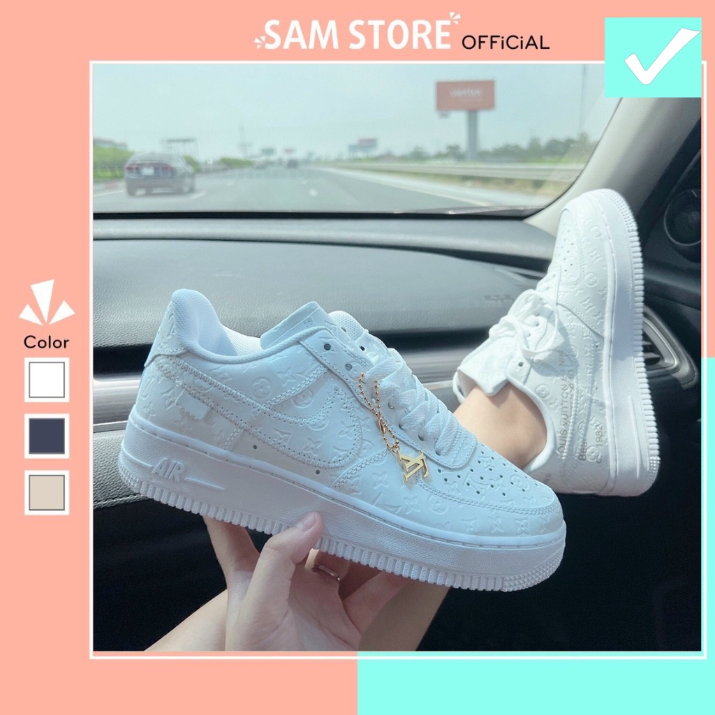 Giày Nike_LV Nam Nữ,Giày_Nike Louis_Vuitton Phong Cách Thời Trang Dành Cho Nam Nữ Full Box Bill