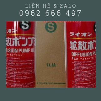 Dầu bơm khuyếch tán chân không LION S