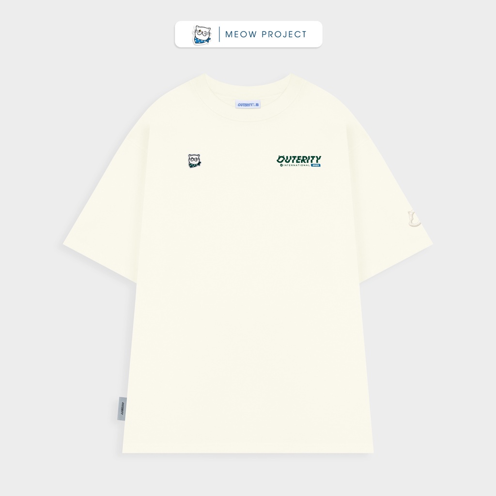 Áo Thun Outerity Meowment | Meow x Tết Ấm Project - ATO1003 Abi unisex 2023 | BigBuy360 - bigbuy360.vn