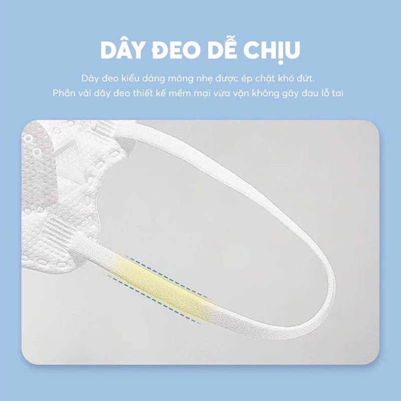 Thùng 300 Khẩu Trang Kf94 Huy Hoàng Mask 4 Lớp Kháng Khuẩn Chống Bụi