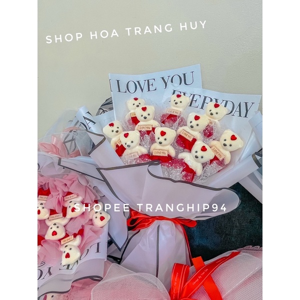 BÓ GẤU LOVE TẶNG ĐÈN LEG