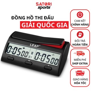 Đồng hồ thi đấu cờ tướng cờ vua chính hãng leap pq9912 , bấm giờ đếm ngược thời gian chơi cờ - satori sport