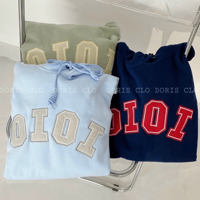 (HCM) ÁO KHOÁC NỈ HODDIES CỔ TRÙM ĐẦU - FORM TO Y HÌNH THỜI TRANG HÀN QUỐC SIÊU XỊN XÒ KME FASHION