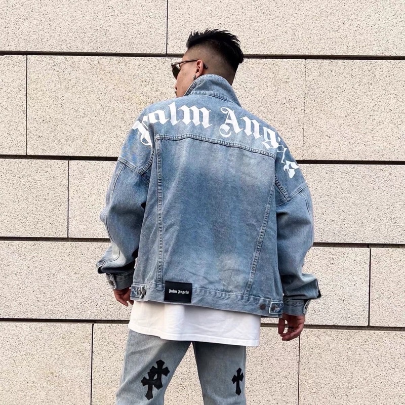 Áo bò Palm Angles ss22 phong cách đường phố streetwear.