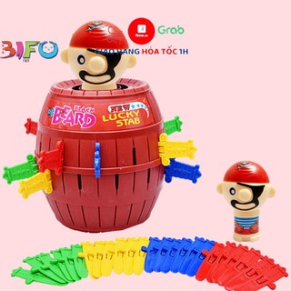 Đồ chơi hải tặc Pop-Up Pirate cỡ đại  24 thanh, cỡ nhỏ 8 thanh đồ chơi giải trí xả stress vui nhộn chơi theo nhóm