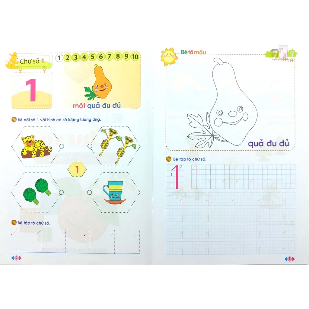 Sách_Mai Em Vào Lớp 1 - Vở Bé Làm Quen Với Chữ Số