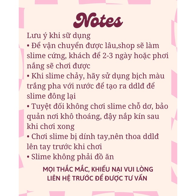 Slime basic, clear slime 30ml nhỏ