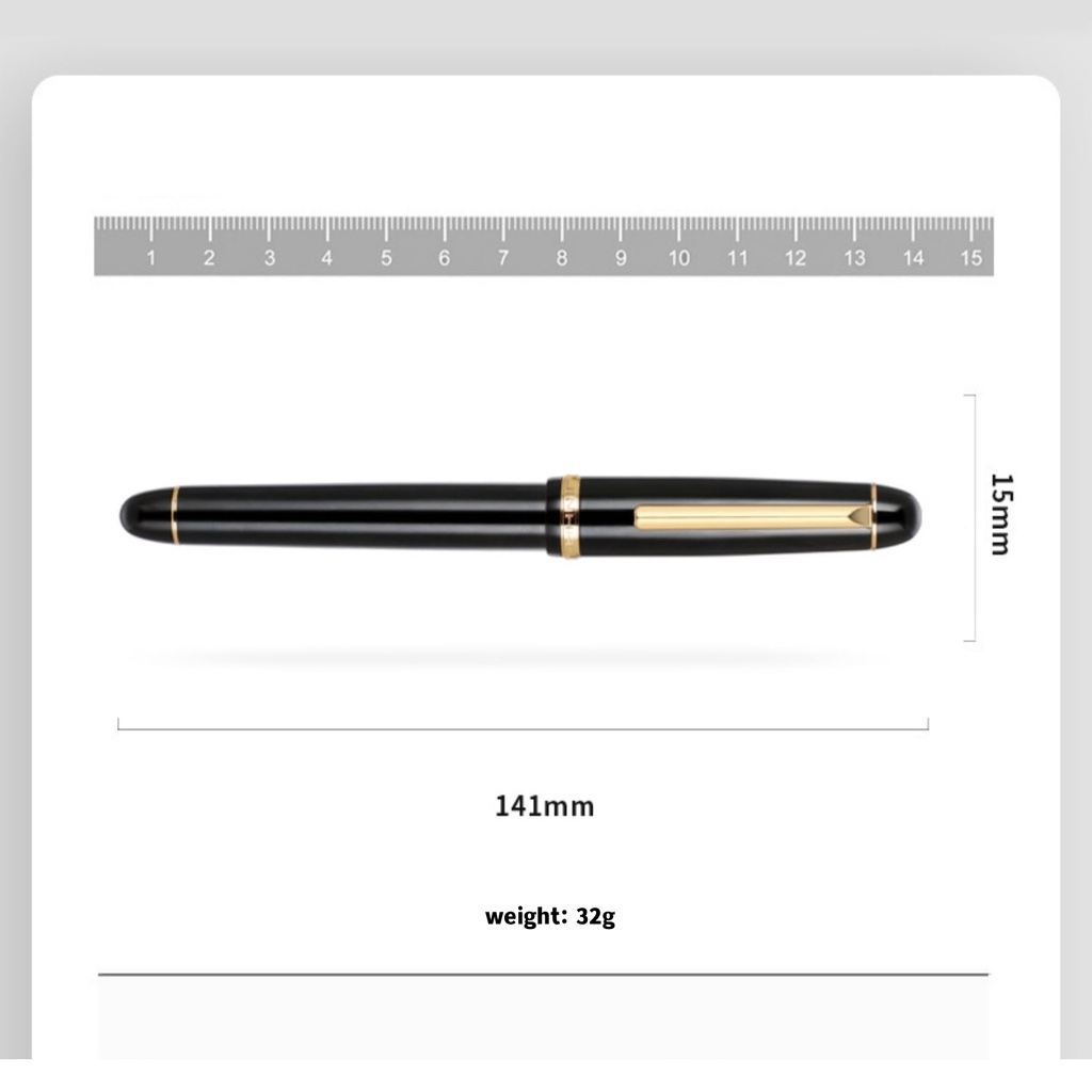 Bút Máy Penlab Jinhao X350 Ngòi Mảnh / Vừa Phong Cách Retro Thanh Lịch Dành Cho Kí Tên C7345