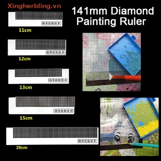 Thước lưới chống khoan 141mm chuyên dụng làm tranh đính đá