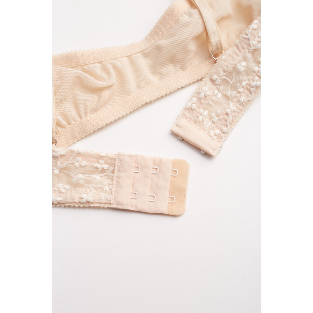 Áo, quần lót Camila hoa nhí kem, kèm đệm mỏng Lace.thelabe | BigBuy360 - bigbuy360.vn