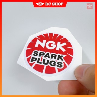 Tem NGK Dán Xe Siêu Ngầu [5cm x 5cm]