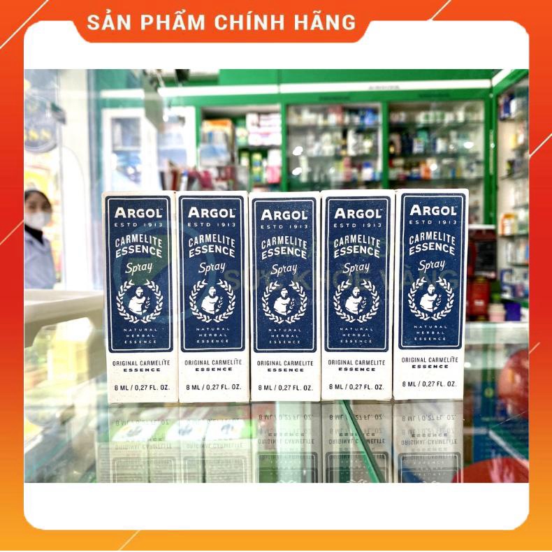 ✅ Tinh dầu ARGOL CARMELITE ESSENCE - Hỗ Trợ Cải Thiện Viêm Xoang, Đường Hô Hấp, Giảm Đau Họng, Khản 