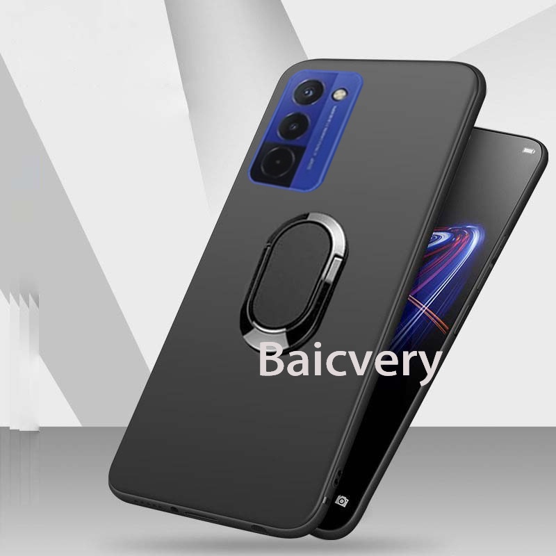 Ốp Điện Thoại TPU Mềm Có Vòng Nhẫn Và Mặt Hít Từ Tính Cho WIKO T10 T3 Y62 Y61 Y82 t50 10 U10 U20 U30