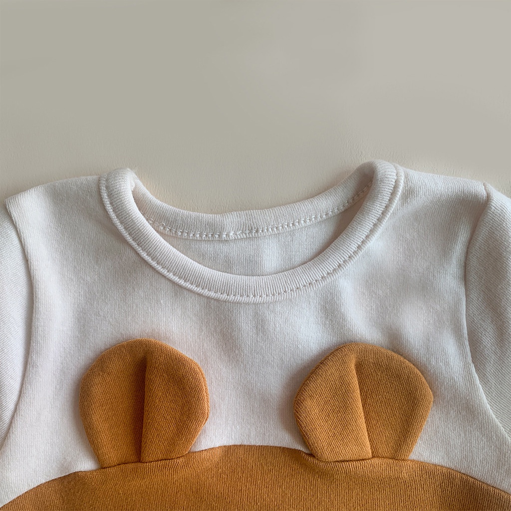 Body chip liền thân Kèm mũ , bodysuit cho bé, bộ body cho bé mẫu quần áo sơ sinh cho bé 0-12M