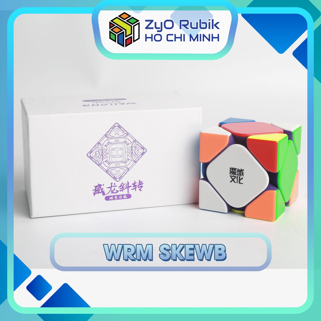 Rubik WRM Skewb có nam châm - Đồ chơi trí tuệ - Zyo Rubik Hồ Chí Minh
