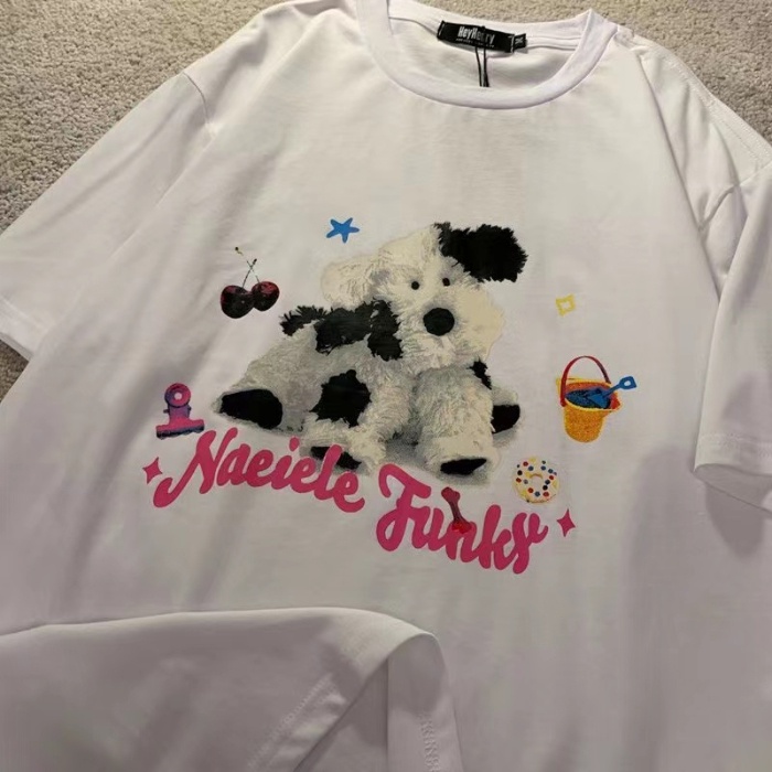 NRVP Áo Thun 100% Cotton Tay NgắN Plus Size Cho Nam Và Nữ