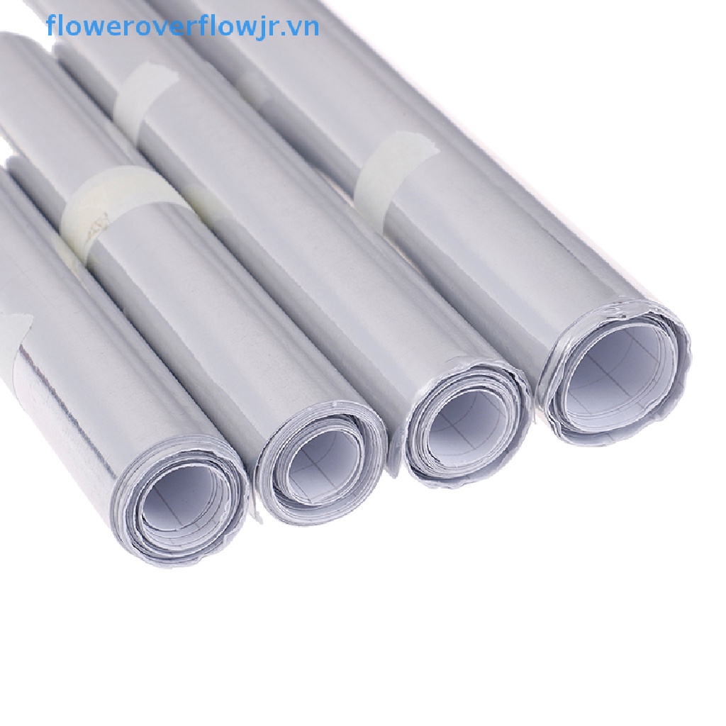 Fjr Miếng Dán Đề Can vinyl vinyl Mạ chrome Tráng Gương Bóng Co Giãn Được Dành Cho Xe Hơi