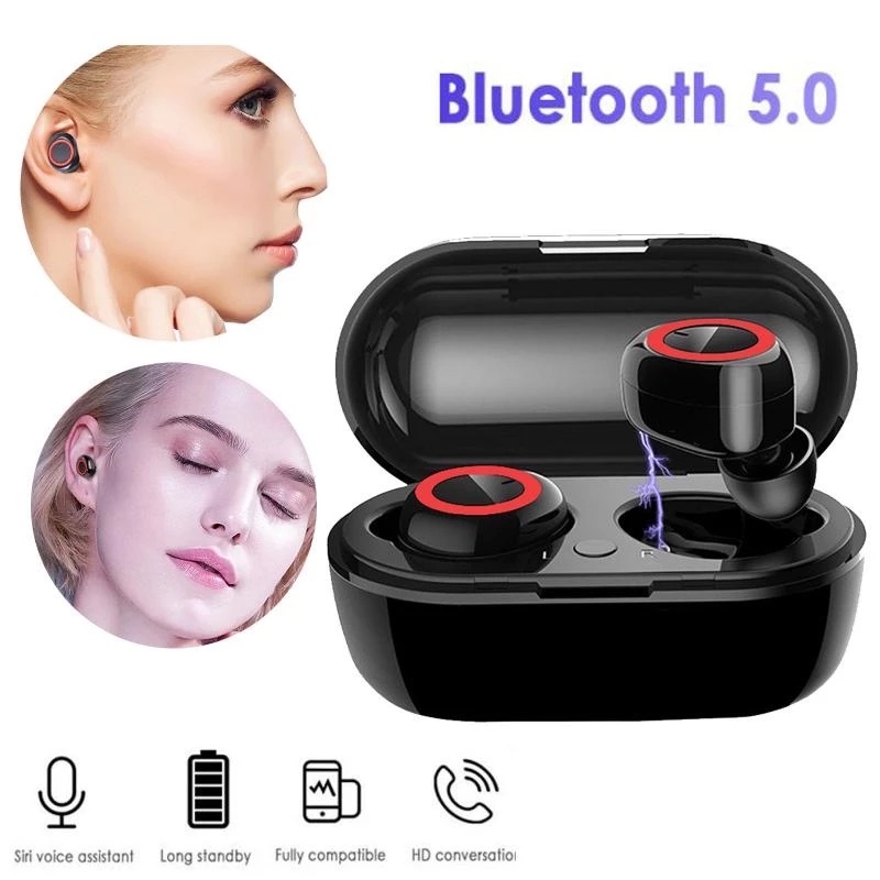 Tai Nghe Bluetooth 5.0 Không Dây Y50 TWS 44NV Kiểu Dáng Thể Thao