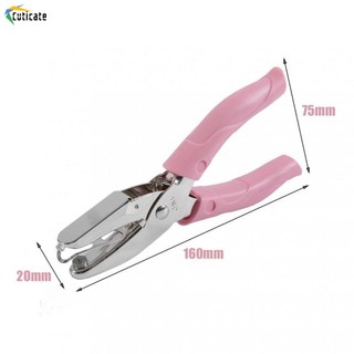 Giấy đục lỗ cầm tay đơn Thủ công Vé đục lỗ 5mm