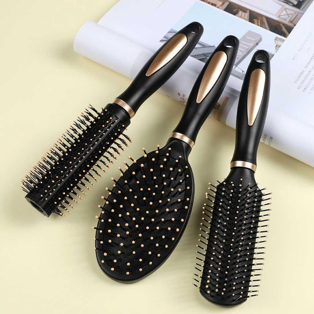 Lược Chải Tóc Xoăn Nhẹ Chống Tĩnh Điện Chống Thấm Nước Có Tay Cầm Chống Trượt Dành Cho Nam Giới