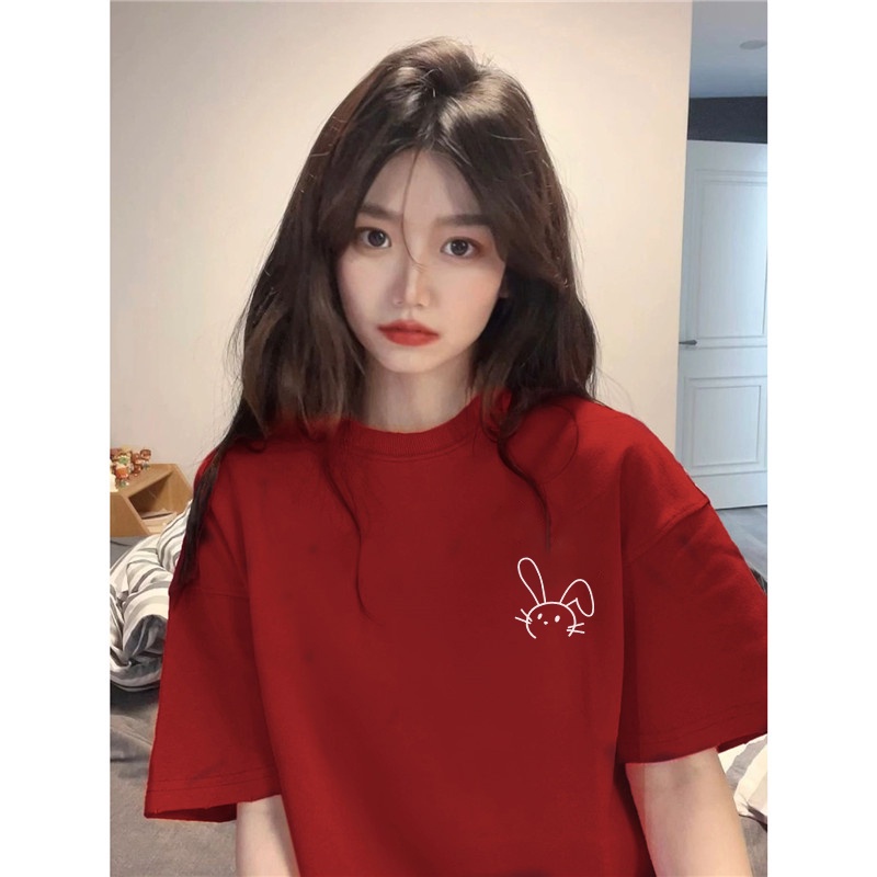 NRVP Áo thun 100% cotton tay ngắn dáng suông in họa tiết trẻ trung thời trang unisex size 5XL