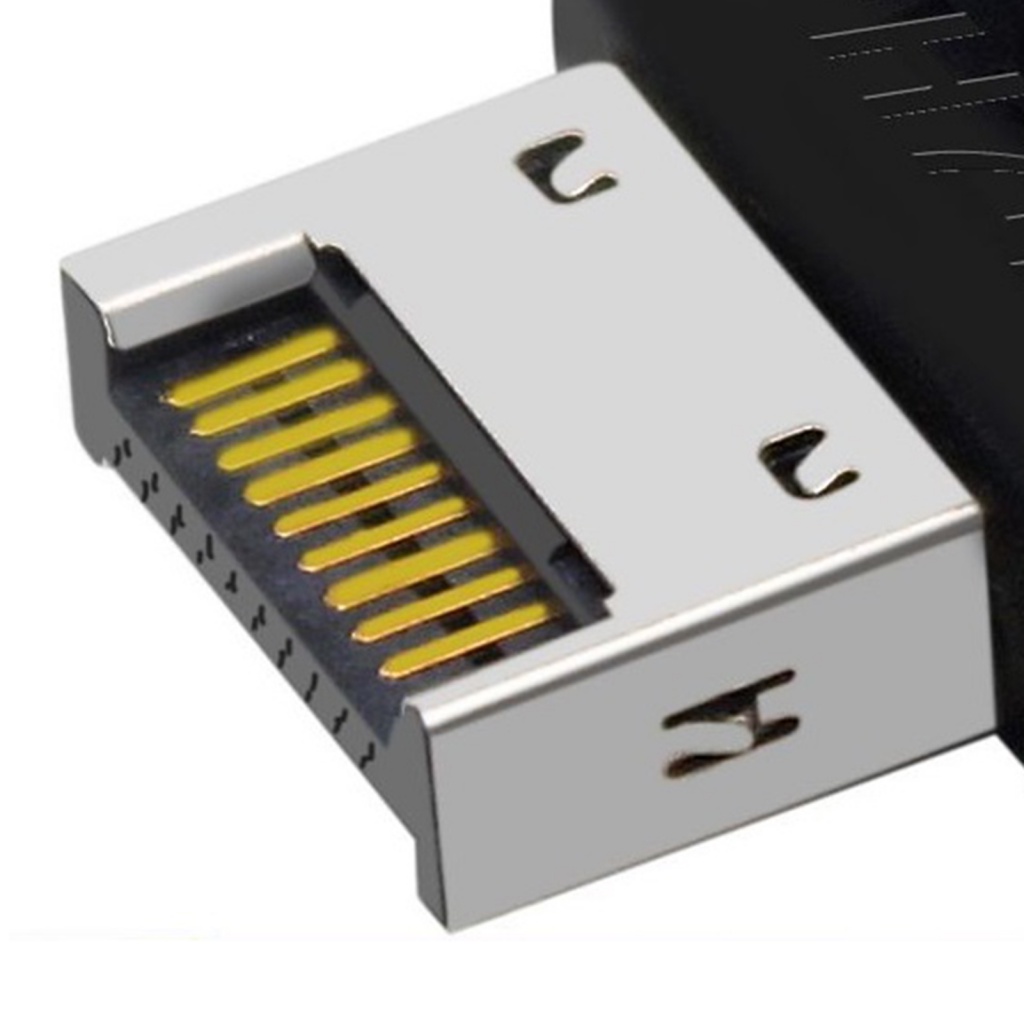 Bộ Chuyển Đổi Bo Mạch Chủ Hoa Hướng Dương Cổng Usb 3.1 Type-C E 90 Độ Cho Máy Tính