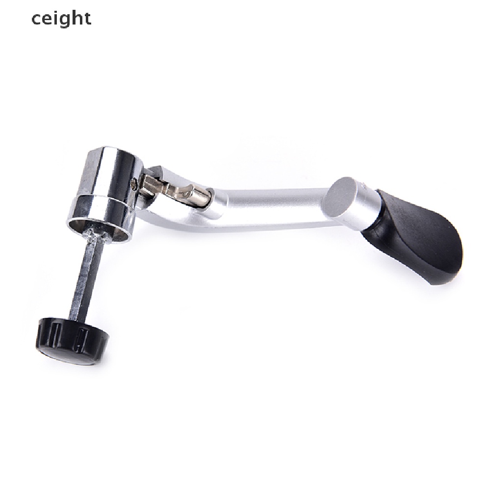 Máy Quay Câu Cá Tay Cầm Bằng Nhựa Cứng Màu Đen