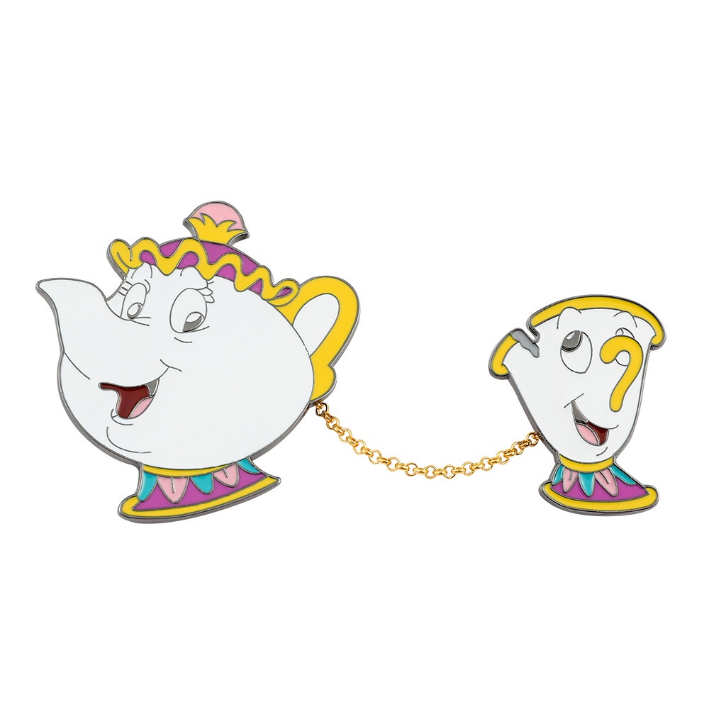 Bà Người Đẹp Và Quái Vật Trong Phim Người Đẹp Và Quái Vật Ghim Cài Áo Kim Loại Hình Ấm Trà / Ấm Trà Độc Đáo