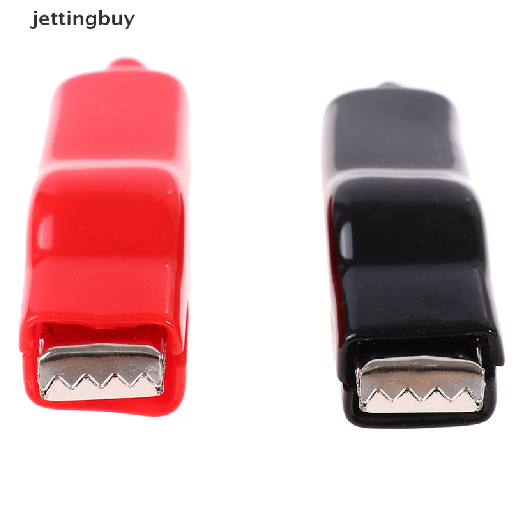 Kẹp Cá Sấu Hai Đầu Sạc USB 20A Màu Đỏ Đen QDD
