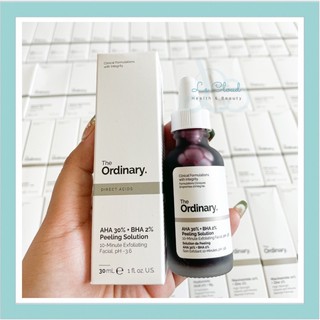 [BILL US] Tẩy Tế Bào Chết Hóa Học The Ordinary Peeling Solution - AHA 30% + BHA 2%