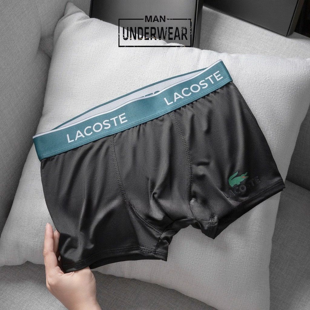 Quần lót nam, quần boxer chất thun lạnh kháng khuẩn co giãn 4 chiều phong cách nam tính - Locoste 03 - Underwear Men