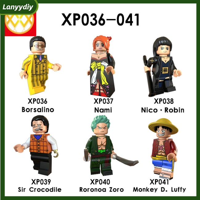 Mô Hình Lego Nhân Vật Luffy Solonna Robin Trong Phim Hoạt Hình One Piece