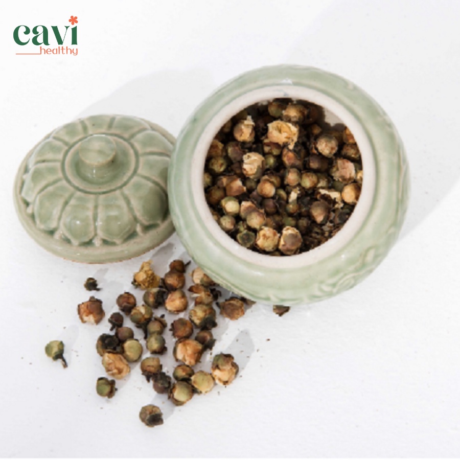 Trà Hoa Sen Tuyết sấy khô 100g giúp đào thải độc tố, làm trắng da Cavi Healthy