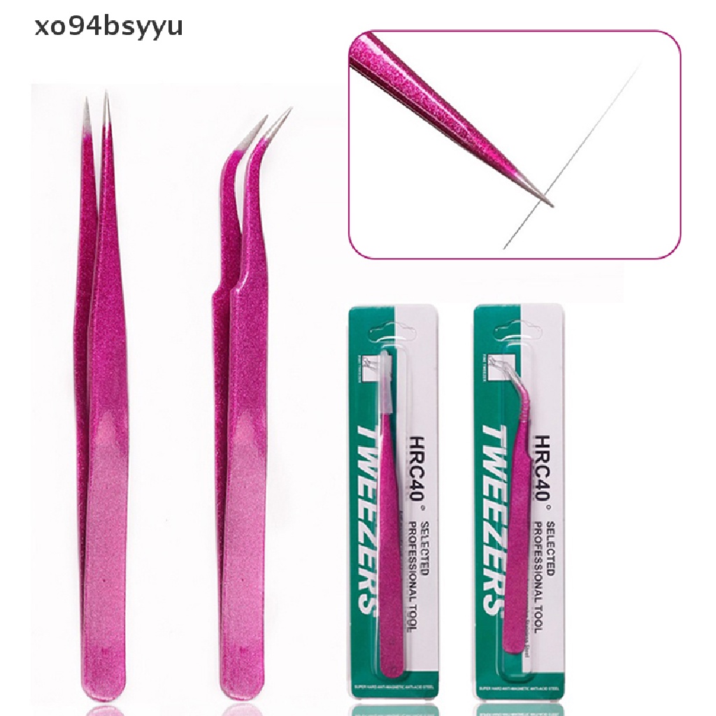 1 Nhíp Gắn Mi Giả Thẳng &amp; Cong Bằng Thép Không Gỉ xo94bsyyu