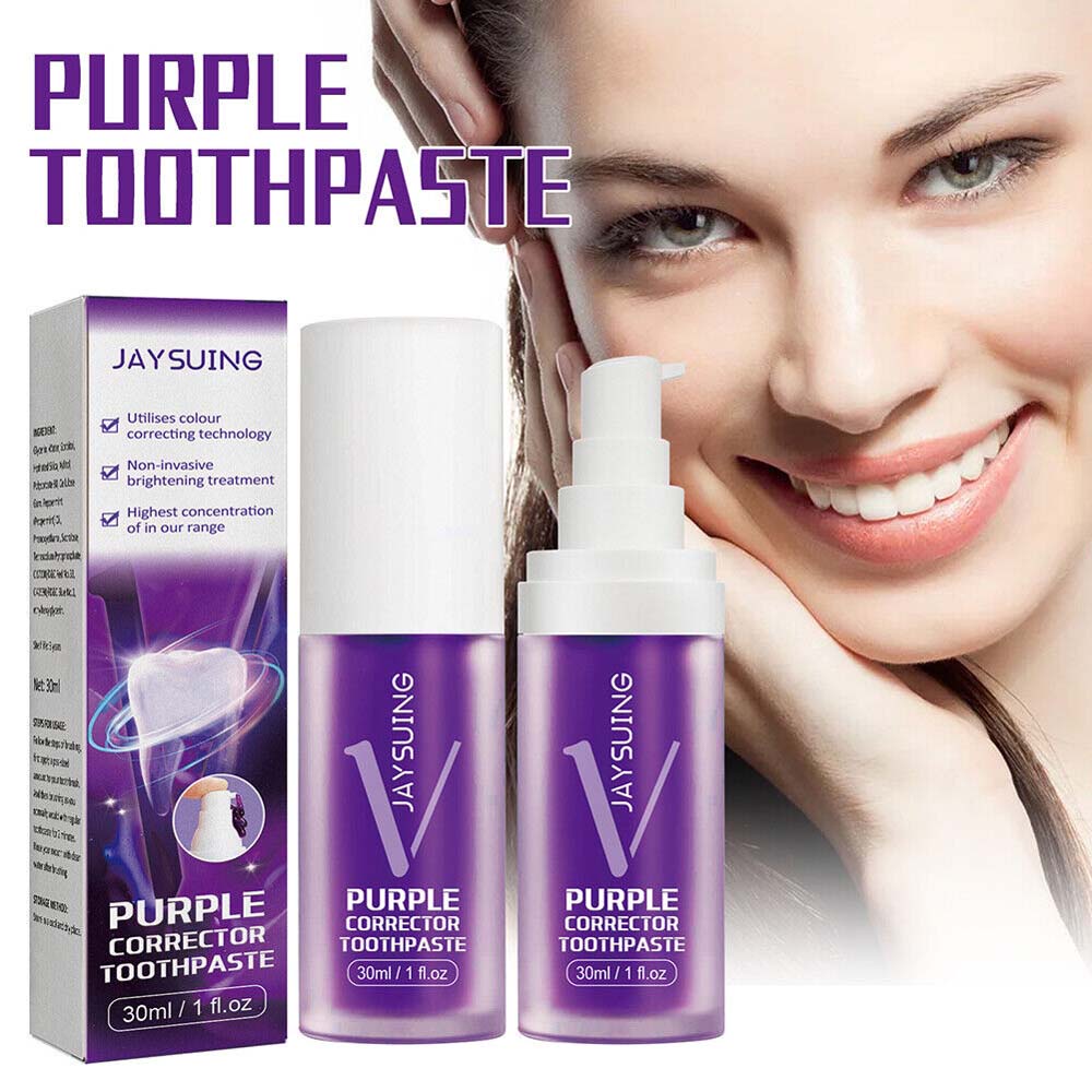 JAYSUING Whitening Teeth Toothpaste Oral Cleaning Care Brightening Remove Stain Toothpaste