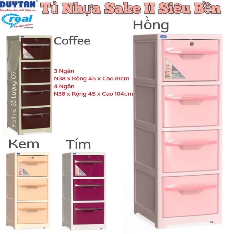 Tủ nhựa Duy Tân Sake II