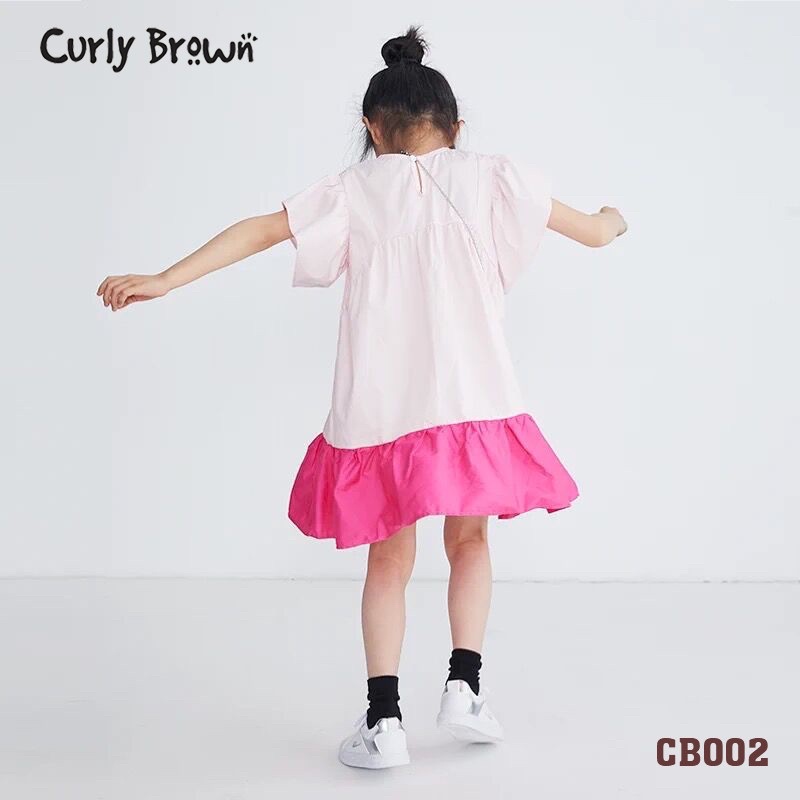 Váy phối màu Curly Brown size 90-160
