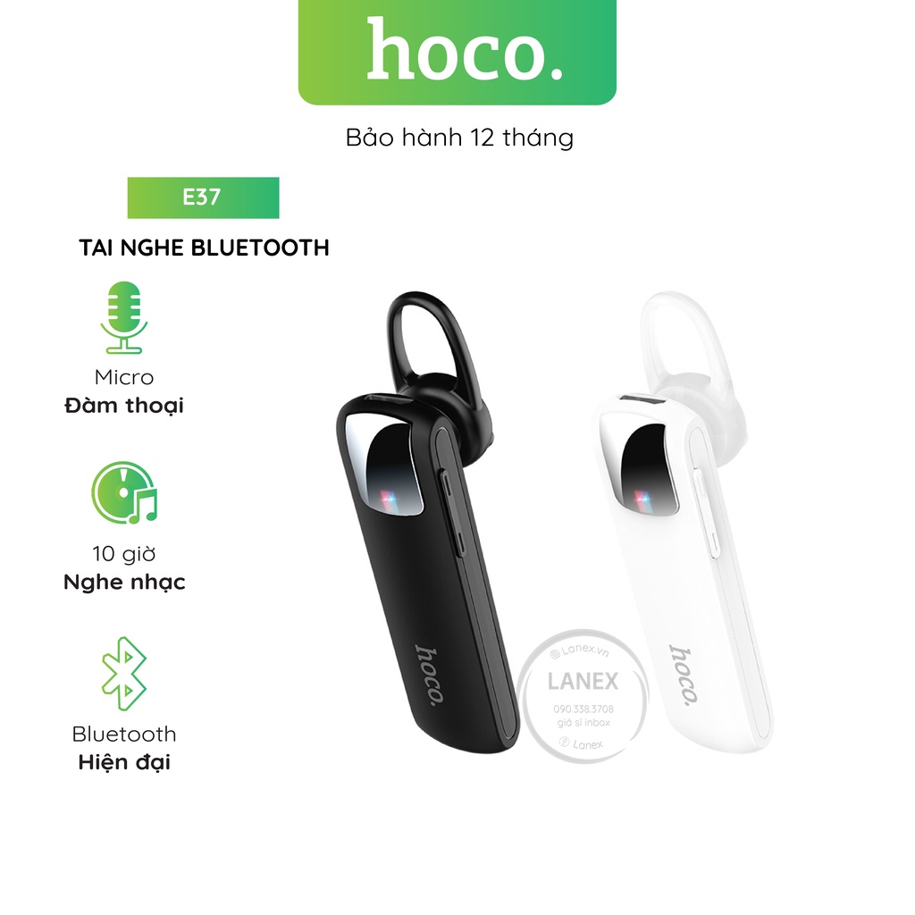 Tai Nghe Bluetooth Hoco E37 1 Bên V4.1 Có Mic